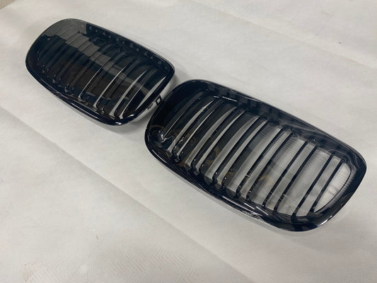 BMW X5 E70 Gloss Black Kidney Grills