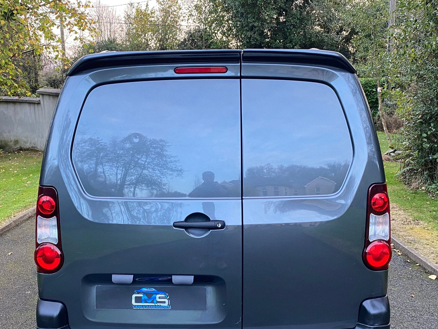 Citroen Berlingo - Peugeot Partner 2008 Onwards Rear Spoiler